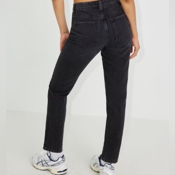 Garage black mom jeans, size 0 - Picture 2 of 7